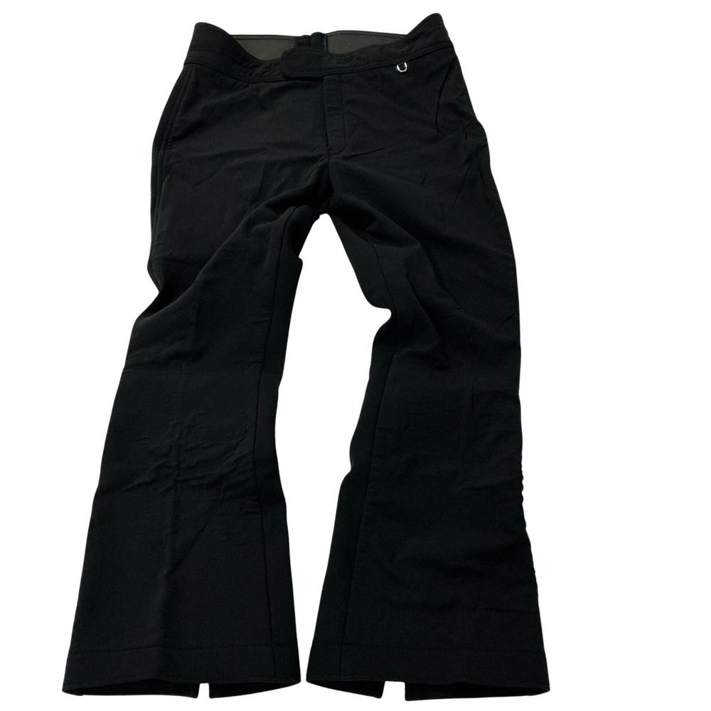 80's Schooler Mens 34x30 Vintage Black Boot Cut Snowboard Ski Pants Made USA